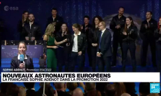 Nouvelle promotion 2022 de l'ESA, la française Sophie Adenot retenue