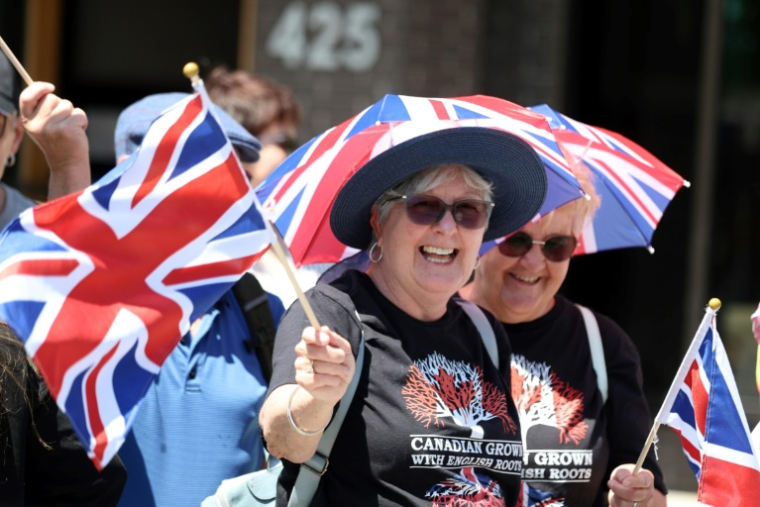 Canadiens au parc Lansdowne à Ottawa, Canada, 26 mai 2025 ( AFP / Dave Chan )