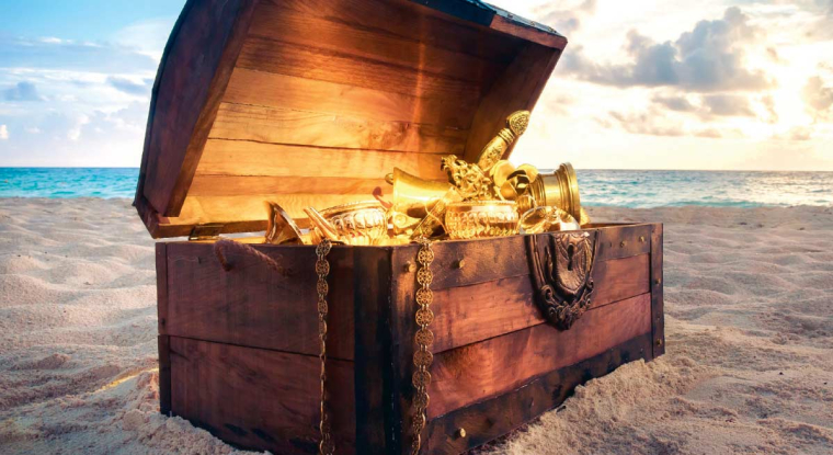 3.000 tonnes est l'estimation du bas de laine des français en or, soit 160 milliards d'euros au cours actuel. (© Shutterstock)