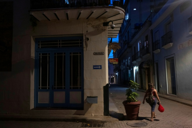 Une rue de la Vieille Havane, le 9 juin 2026 ( AFP / Pablo PORCIUNCULA )