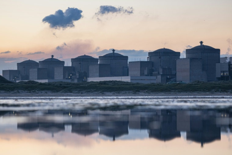 La centrale nucléaire de Gravelines, dans le Nord, le 15 juin 2026 ( AFP / Sameer Al-DOUMY )