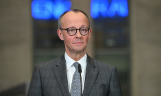 Friedrich Merz, le 4 mars 2025, à Berlin ( AFP / RALF HIRSCHBERGER )