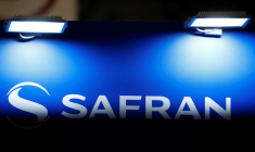Le logo de Safran au Milipol Paris