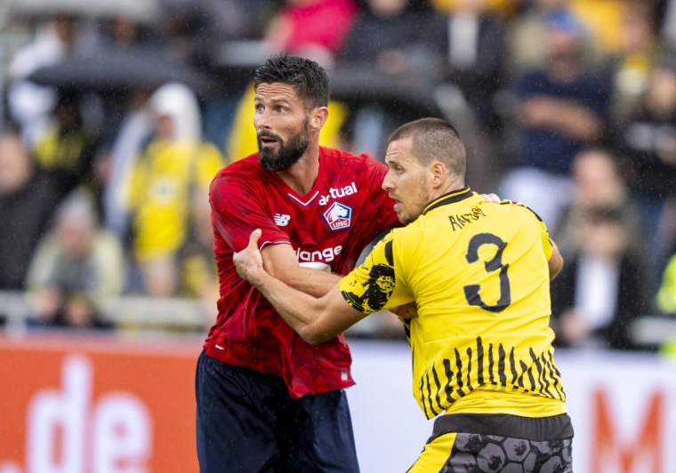 Lille perd contre Dortmund