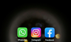 Les logos de Whatsapp, Instagram et Facebook ( AFP / Kirill KUDRYAVTSEV )