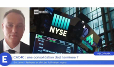 Marchés : pourquoi la consolidation doit se poursuivre !