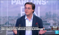 Législatives : que retenir du premier débat Bardella-Attal-Bompard ?