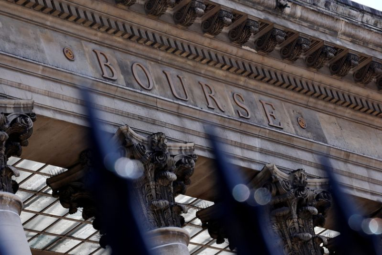Le Palais Brongniart, ancienne Bourse de Paris