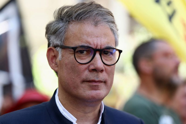 Le premier secrétaire du Parti socialiste, Olivier Faure