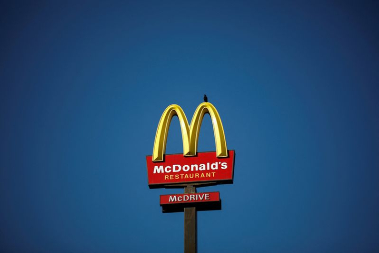 Le logo de la société McDonald's