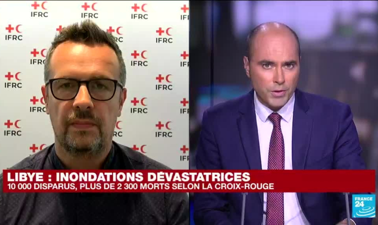 Inondations en Libye : "Une situation d'urgence absolue", selon la Croix-Rouge