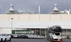 Usine Tesla de Gruenheide près de Berlin ( AFP / ODD ANDERSEN )