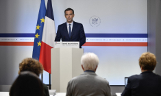 Olivier Véran à Paris, le 5 juillet 2023. ( AFP / JULIEN DE ROSA )
