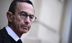 Bruno Retailleau à Paris, le 23 décembre 2024. ( POOL / JULIEN DE ROSA )