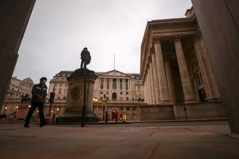 GB: LA BANQUE D'ANGLETERRE LAISSE SA POLITIQUE MONÉTAIRE INCHANGÉE