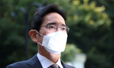 Le vice-président de Samsung Electronics, Jay Y. Lee, arrive au tribunal de Séoul