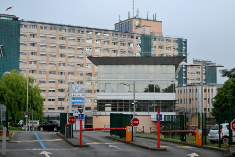 L'hôpital de Saint-Quentin, dans l'Aisne, le 23 juin 2025 ( AFP / FRANCOIS NASCIMBENI )