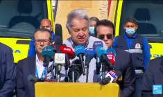 "Il est temps de faire taire les armes", dit Antonio Guterres aux portes de Gaza