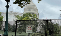 SÉCURITÉ RENFORCÉE À WASHINGTON AVANT UNE MANIFESTATION PRO-TRUMP