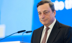 le président de la BCE, Mario Draghi. (crédit : BCE)