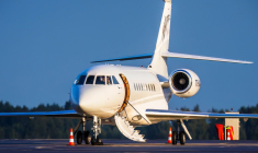 Un Falcon 200EX de Dassault Aviation (Crédit:  / Adobe Stock)