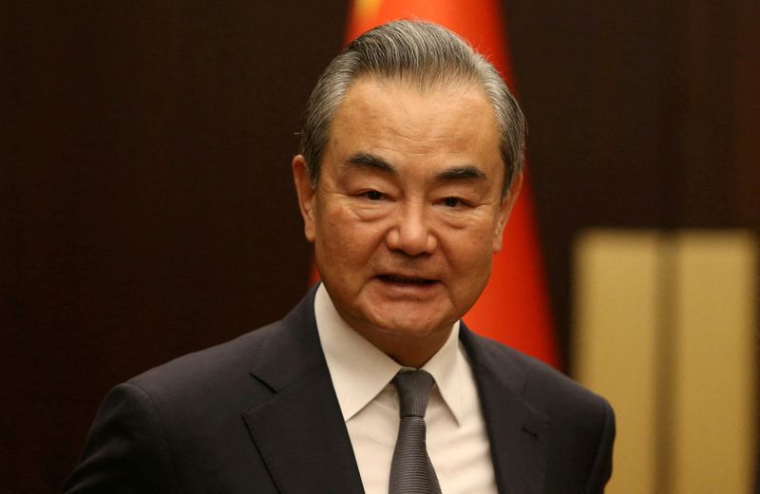Photo d'archives du ministre chinois des Affaires étrangères Wang Yi à Ankara, en Turquie