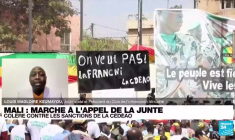 Mali- marche à l'appel de la junte: "Remplacer les militaires par des civils ne suffira pas pour résoudre la crise"