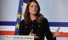 Maud Bregeon à Paris, le 14 janvier 2026. ( AFP / LUDOVIC MARIN )