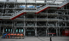 Le Centre Pompidou à Paris le 22 septembre 2025 ( AFP / JULIEN DE ROSA )
