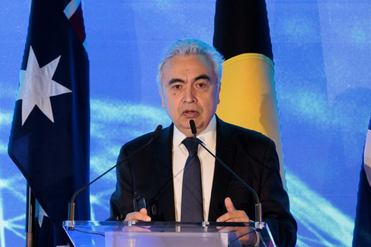 Photo d'archives du directeur exécutif de l'Agence internationale de l'énergie, Fatih Birol, lors du Forum de l'énergie de Sydney