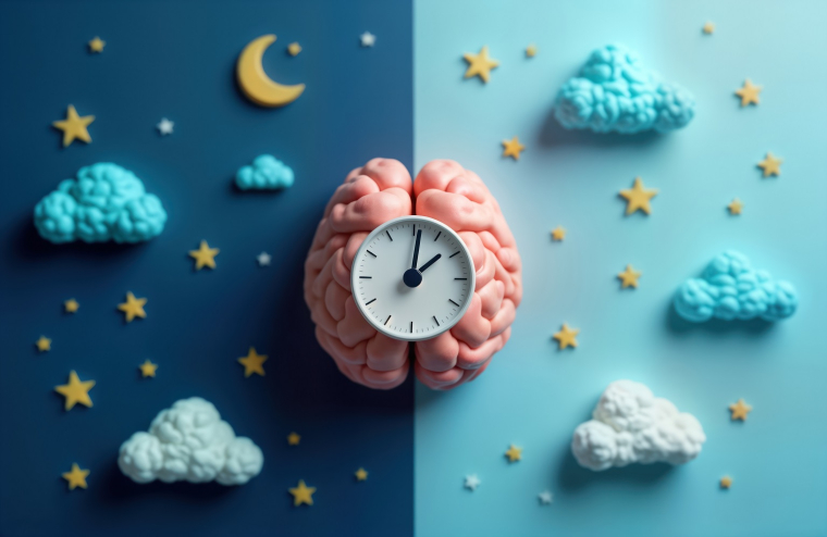 Bien que les hormones régulent normalement la prise alimentaire au bon moment de la journée, des facteurs extérieurs comme le stress ou la frustration favorisent la consommation d'aliments à des moments inopportuns. (crédit : Adobe Stock / photo générée par IA)