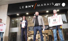 Poupées à caractère pédopornographique: action devant le futur magasin Shein à Paris