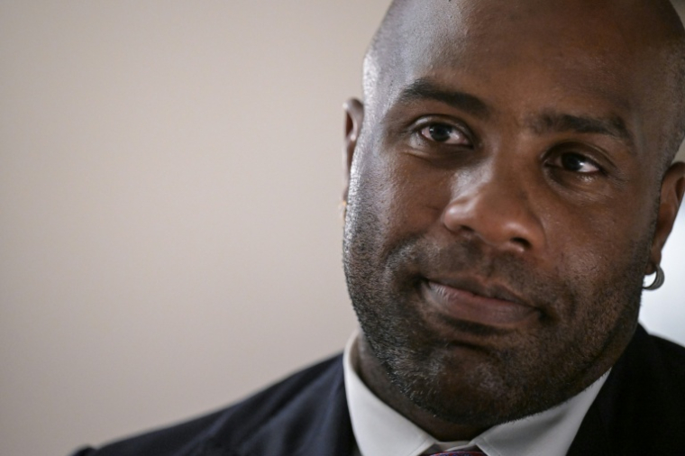 Le judoka Teddy Riner à Osaka, le 13 septembre 2025 au Japon ( AFP / Richard A. Brooks )