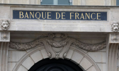 Façade du siège de la Banque de France à Paris