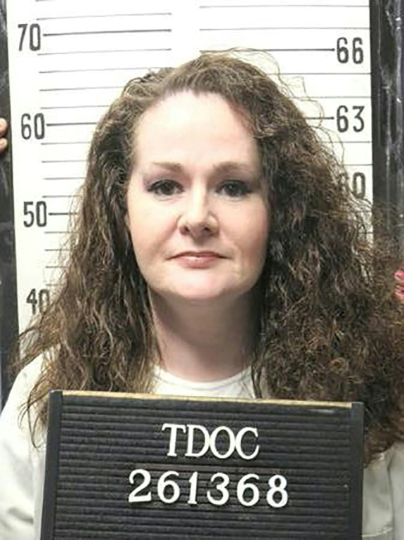 Photo de la condamnée à la peine capitale Christa Pike, fournie par l'administration pénitentiaire de l'Etat américain du Tennessee, datée du 12 janvier 2023 ( Tennessee Department of Correction / Handout )