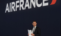 Benjamin Smith à Roissy, le 29 septembre 2021. ( AFP / ERIC PIERMONT )