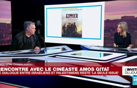 Amos Gitaï, cinéaste israélien : au Proche-Orient, "le seul chemin possible est celui du dialogue"