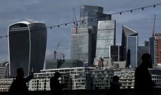 Les gratte-ciel du quartier financier de la City de Londres