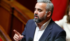 Le député LFI Alexis Corbière le 9 mai à Paris. ( AFP / GEOFFROY VAN DER HASSELT )