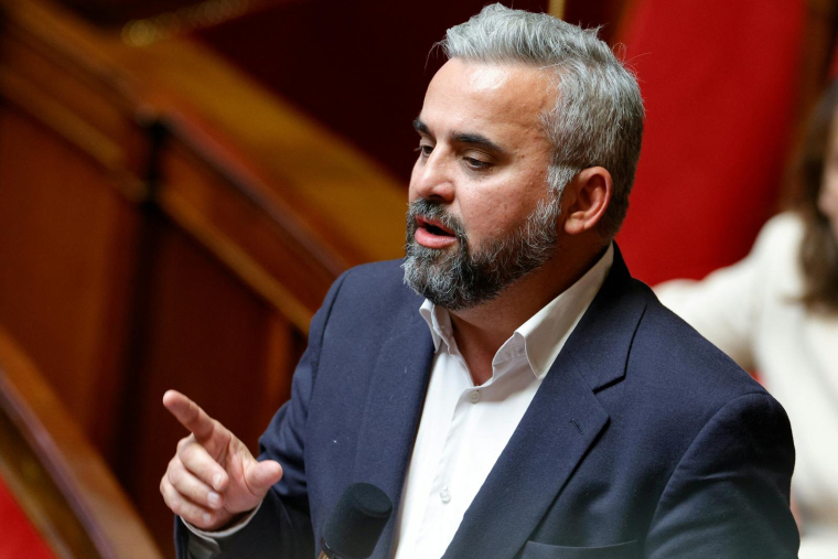 Le député LFI Alexis Corbière le 9 mai à Paris. ( AFP / GEOFFROY VAN DER HASSELT )