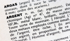 (Crédits photo : Adobe Stock - termes anciens et populaires de la langue française liés à l'argent)