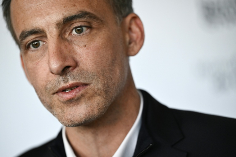 Raphaël Glucksmann à Cléon en Seine-Maritime le 2 octobre 2026 ( AFP / Guillaume SALIGOT )