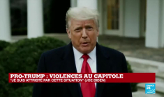 Capitole envahi par des pro-Trump : "une agression contre la démocratie" a réagi Biden