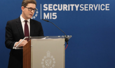 Ken McCallum, directeur général du MI5, en octobre 2025 ( PA WIRE / JONATHAN BRADY )