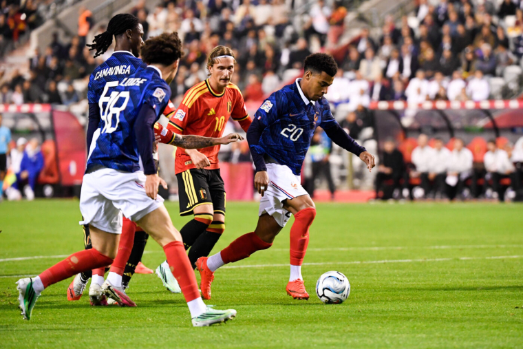 Bleus : encore mieux quand c'est spontané