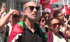 Paris: rassemblement de soutien au militant Anasse Kazib
