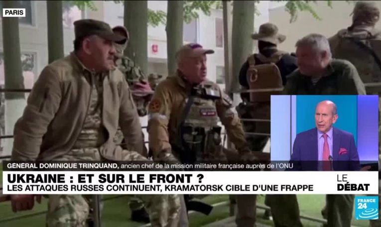 Kramatorsk cible d'une frappe russe. Un lien avec la mutinerie avortée de Wagner ?