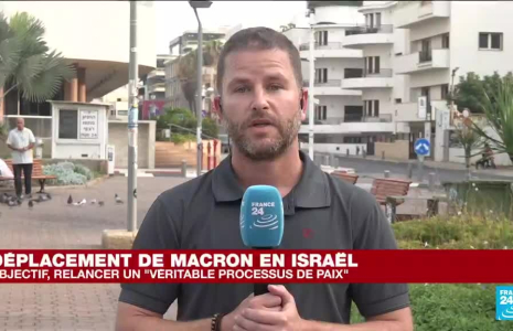 Israël : déplacement d'Emmanuel Macron pour relancer un "véritable processus de paix"