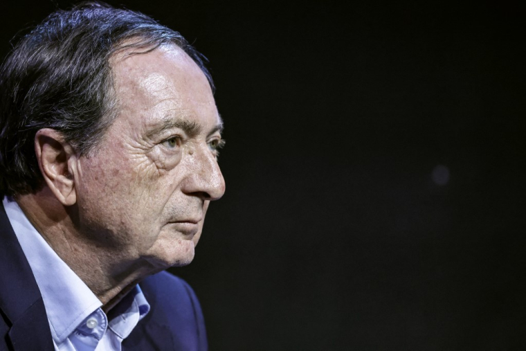 Michel-Édouard Leclerc à Paris, le 27 janvier 2026. ( AFP / STEPHANE DE SAKUTIN )