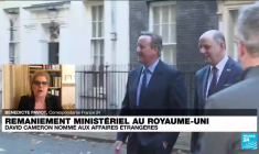 Remaniement ministériel au Royaume-Uni : David Cameron nommé aux Affaires étrangères